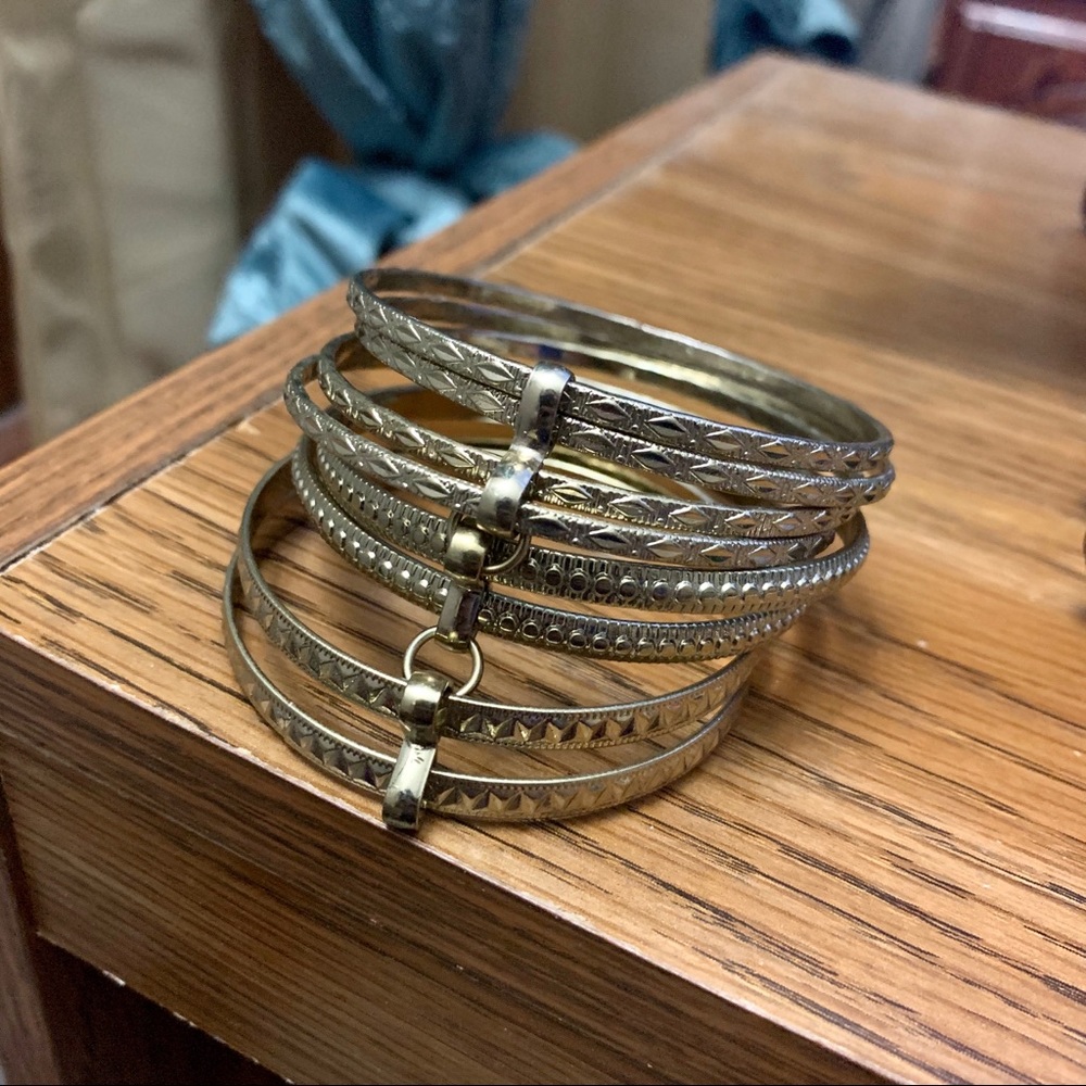 H&M Gold Bangles - Picture 3 of 3
